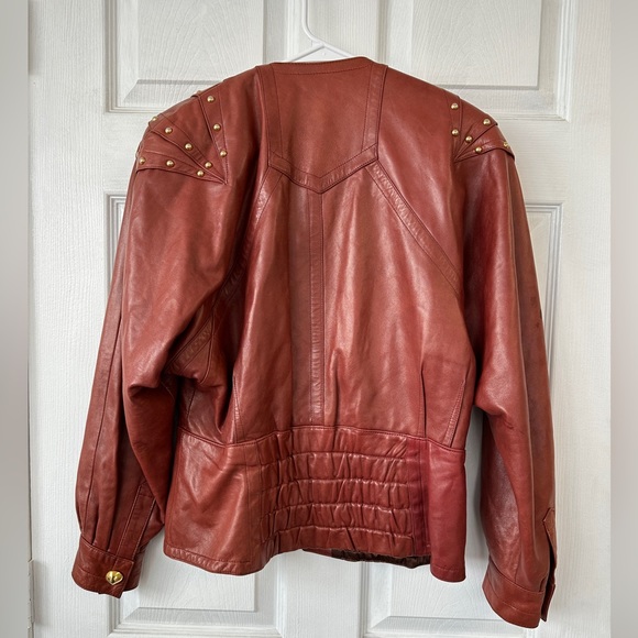 Escada Vintage Leather Jacket - Picture 2 of 9
